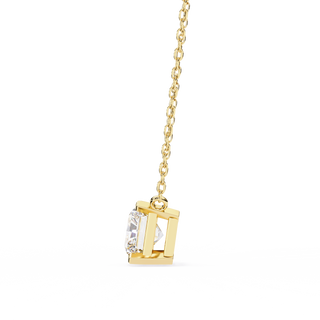 Radiant Cut Pendant by Aupulent Jewellery 100% certified lab grown diamonds