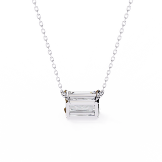 Radiant Cut Pendant by Aupulent Jewellery 100% certified lab grown diamonds