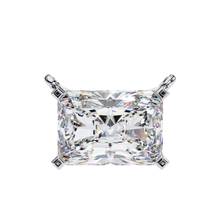 Radiant Cut Pendant by Aupulent Jewellery 100% certified lab grown diamonds