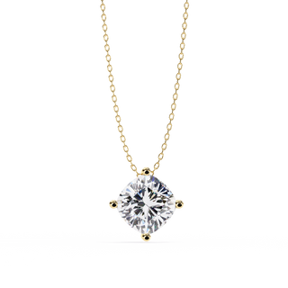 Cushion Cut Pendant by Aupulent Jewellery 100% certified lab grown diamonds