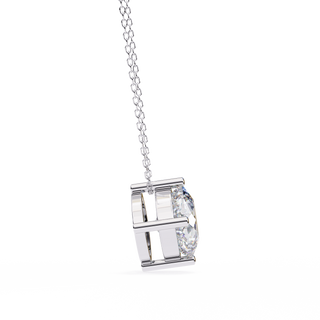 Cushion Cut Pendant by Aupulent Jewellery 100% certified lab grown diamonds