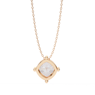 Cushion Cut Pendant by Aupulent Jewellery 100% certified lab grown diamonds