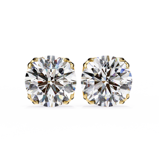 Classic Solitaire Studs by Aupulent Jewellery 100% certified lab grown diamonds