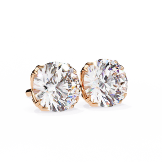 Classic Solitaire Studs by Aupulent Jewellery 100% certified lab grown diamonds