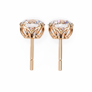 Classic Solitaire Studs by Aupulent Jewellery 100% certified lab grown diamonds