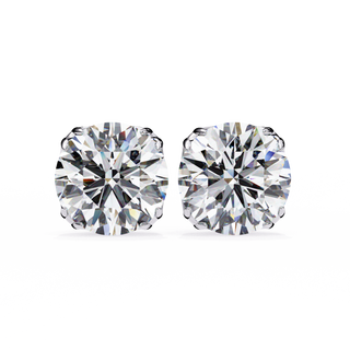 Classic Solitaire Studs by Aupulent Jewellery 100% certified lab grown diamonds