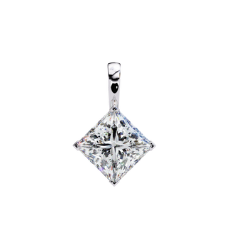 Princess Statement Pendant by Aupulent Jewellery 100% certified lab grown diamonds