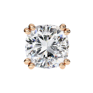 Cushion Lab Grown Diamond Stud Earrings by Aupulent Jewellery 100% certified lab grown diamonds