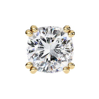 Cushion Lab Grown Diamond Stud Earrings by Aupulent Jewellery 100% certified lab grown diamonds