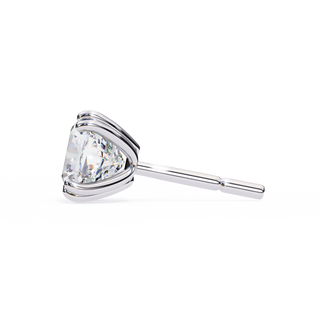 Cushion Lab Grown Diamond Stud Earrings by Aupulent Jewellery 100% certified lab grown diamonds