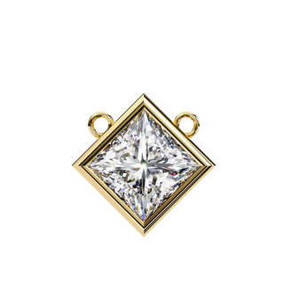 Modern Princess Pendant by Aupulent Jewellery 100% certified lab grown diamonds