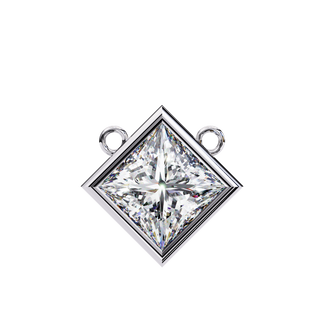 Modern Princess Pendant by Aupulent Jewellery 100% certified lab grown diamonds