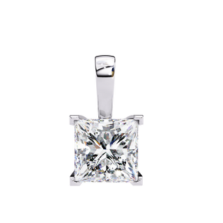 Princess Elite Pendant by Aupulent Jewellery 100% certified lab grown diamonds