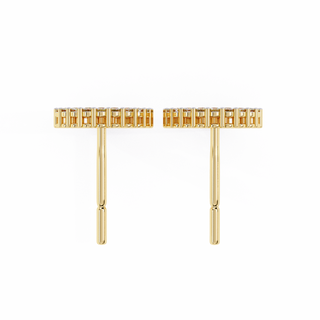 Eternity Lab Grown Diamond Hoop Earrings by Aupulent Jewellery 100% certified lab grown diamonds
