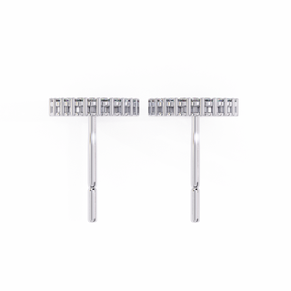 Eternity Lab Grown Diamond Hoop Earrings by Aupulent Jewellery 100% certified lab grown diamonds