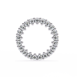 Eternity Lab Grown Diamond Hoop Earrings by Aupulent Jewellery 100% certified lab grown diamonds