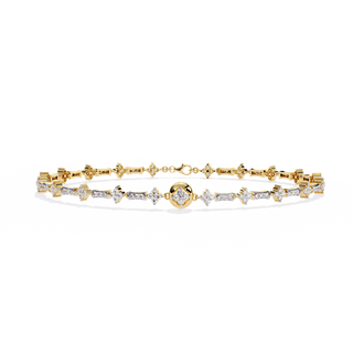 Infinity Tennis Bracelet by Aupulent Jewellery 100% certified lab grown diamonds