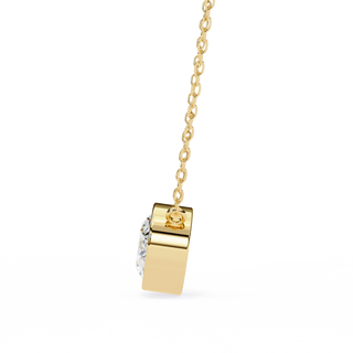 Oval Solitaire Pendant by Aupulent Jewellery 100% certified lab grown diamonds