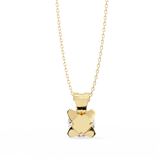 Round Statement Pendant by Aupulent Jewellery 100% certified lab grown diamonds