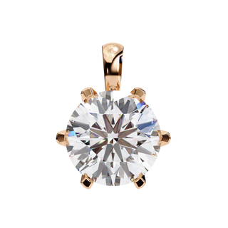 Round Elite Pendant by Aupulent Jewellery 100% certified lab grown diamonds