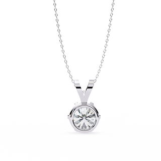 Round Brilliance Pendant by Aupulent Jewellery 100% certified lab grown diamonds
