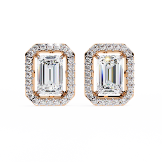 Square Halo Lab Grown Diamond Pendant by Aupulent Jewellery 100% certified lab grown diamonds