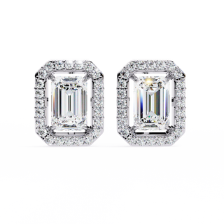 Square Halo Lab Grown Diamond Pendant by Aupulent Jewellery 100% certified lab grown diamonds