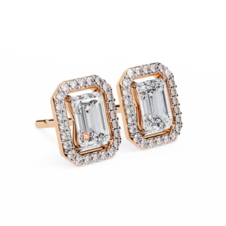 Square Halo Lab Grown Diamond Pendant by Aupulent Jewellery 100% certified lab grown diamonds