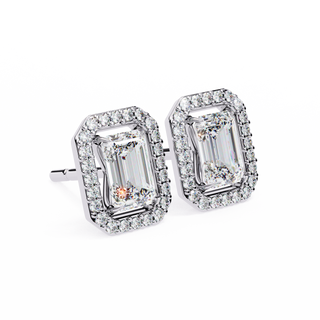 Square Halo Lab Grown Diamond Pendant by Aupulent Jewellery 100% certified lab grown diamonds