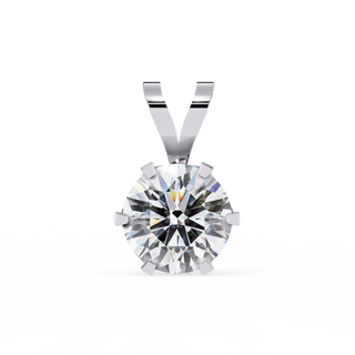 Round Brilliance Pendant by Aupulent Jewellery 100% certified lab grown diamonds