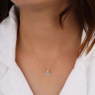 Round Brilliance Pendant by Aupulent Jewellery 100% certified lab grown diamonds