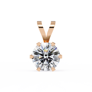 Round Brilliance Pendant by Aupulent Jewellery 100% certified lab grown diamonds