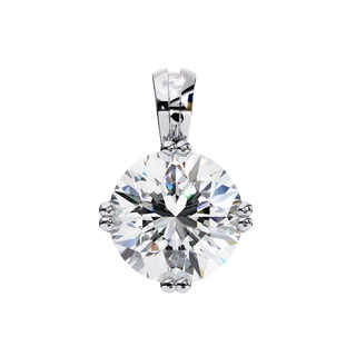 Round Classic Pendant by Aupulent Jewellery 100% certified lab grown diamonds