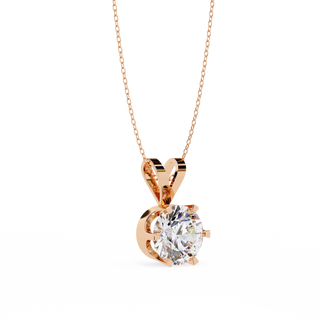Round Brilliance Pendant by Aupulent Jewellery 100% certified lab grown diamonds