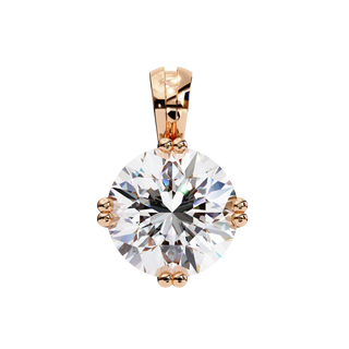 Round Classic Pendant by Aupulent Jewellery 100% certified lab grown diamonds