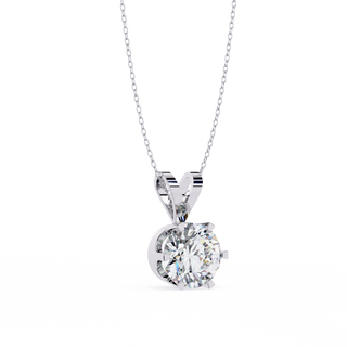 Round Brilliance Pendant by Aupulent Jewellery 100% certified lab grown diamonds