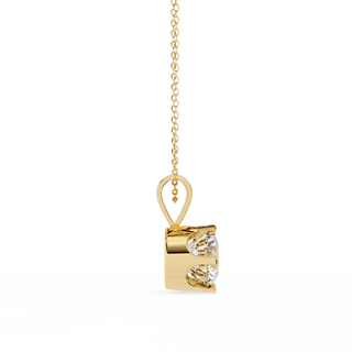 Round Brilliance Pendant by Aupulent Jewellery 100% certified lab grown diamonds