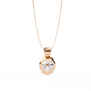 Round Statement Pendant by Aupulent Jewellery 100% certified lab grown diamonds
