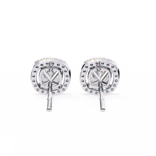 Cushion Halo Lab Grown Diamond Pendant by Aupulent Jewellery 100% certified lab grown diamonds