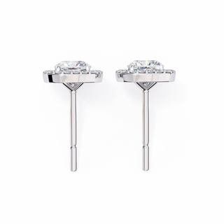 Cushion Halo Lab Grown Diamond Pendant by Aupulent Jewellery 100% certified lab grown diamonds