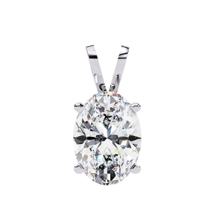 Oval Elite Pendant by Aupulent Jewellery 100% certified lab grown diamonds