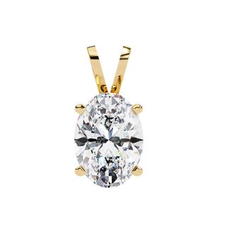 Oval Elite Pendant by Aupulent Jewellery 100% certified lab grown diamonds