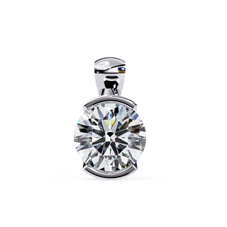 Round Statement Pendant by Aupulent Jewellery 100% certified lab grown diamonds