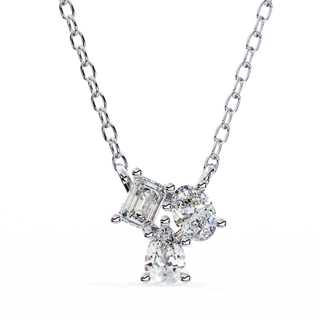 Multi-Stone Pendant by Aupulent Jewellery 100% certified lab grown diamonds