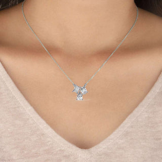 Multi-Stone Pendant by Aupulent Jewellery 100% certified lab grown diamonds