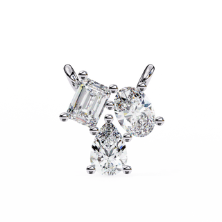 Multi-Stone Pendant by Aupulent Jewellery 100% certified lab grown diamonds
