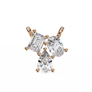 Multi-Stone Pendant by Aupulent Jewellery 100% certified lab grown diamonds