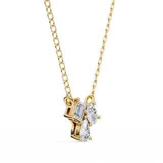 Multi-Stone Pendant by Aupulent Jewellery 100% certified lab grown diamonds