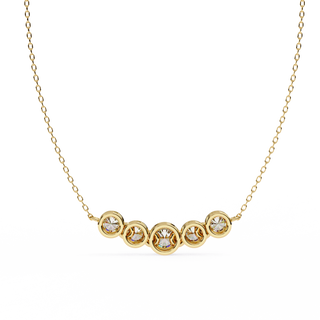 Floral Cluster Pendant by Aupulent Jewellery 100% certified lab grown diamonds