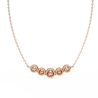 Floral Cluster Pendant by Aupulent Jewellery 100% certified lab grown diamonds
